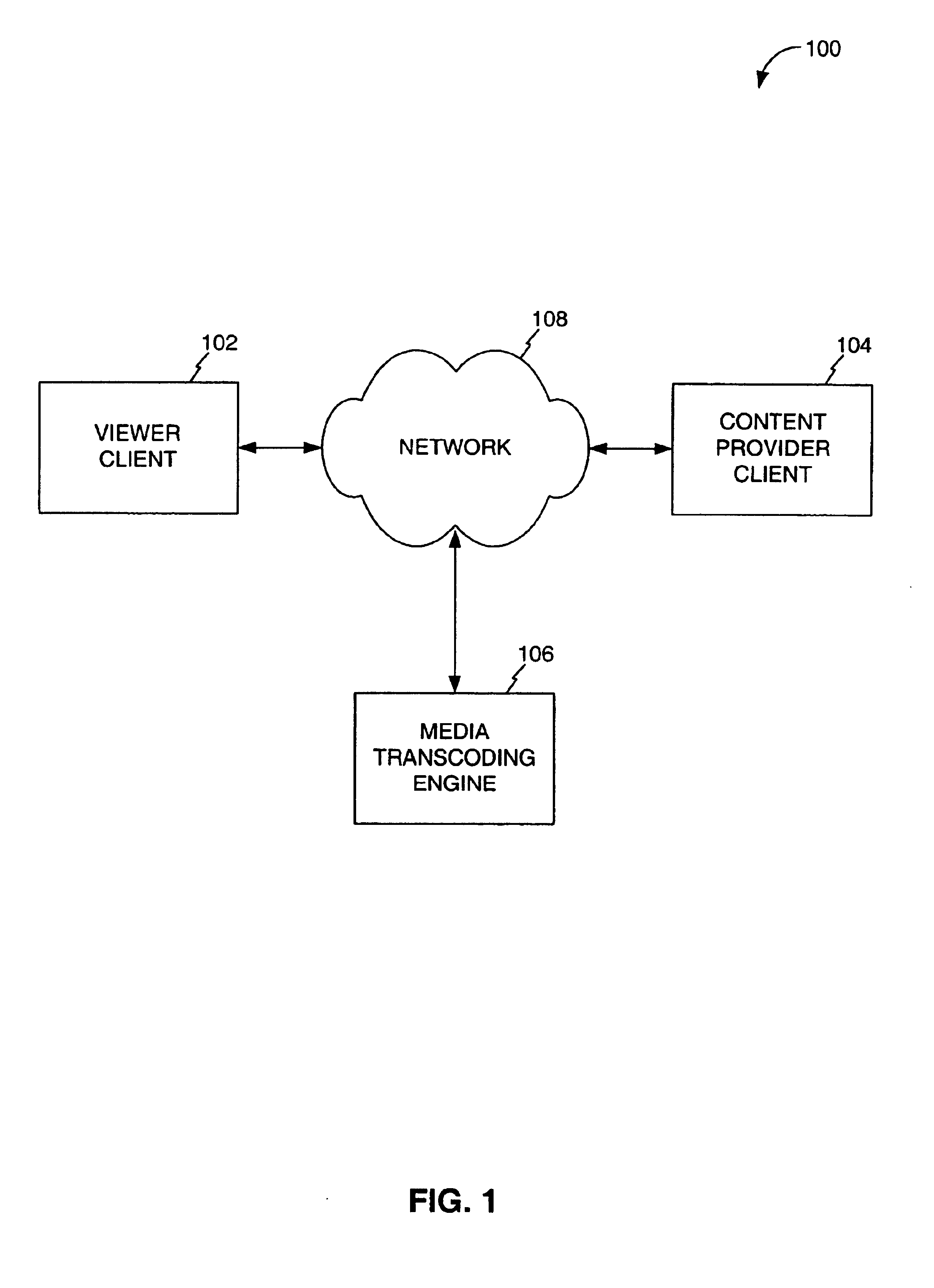 Distributed on-demand media transcoding system and method