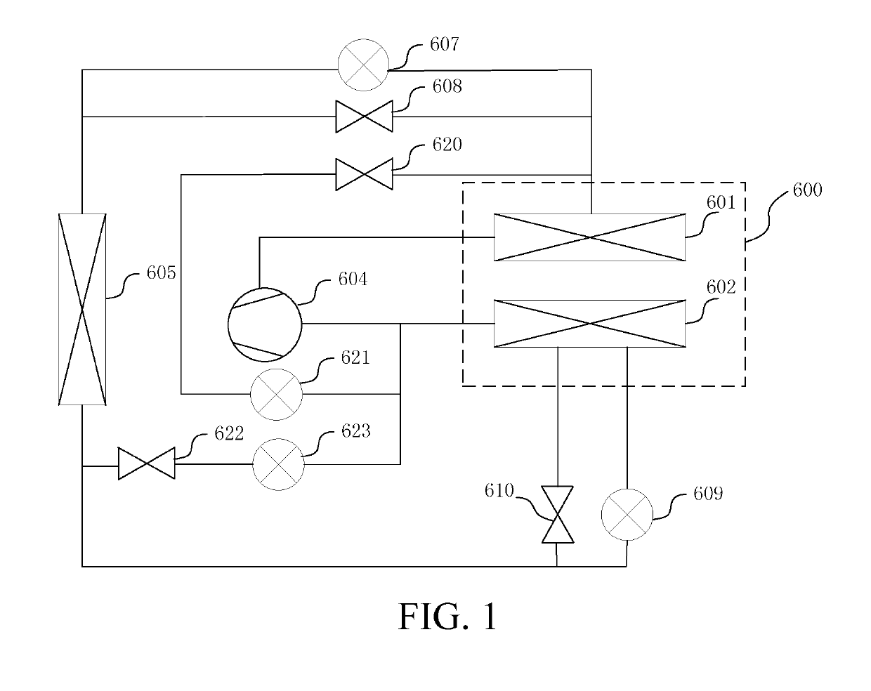 Heat pump air-conditioning system and electric vehicle