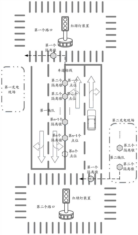 Reversible lane road barrier charging method and system based on Internet of Things and storage medium