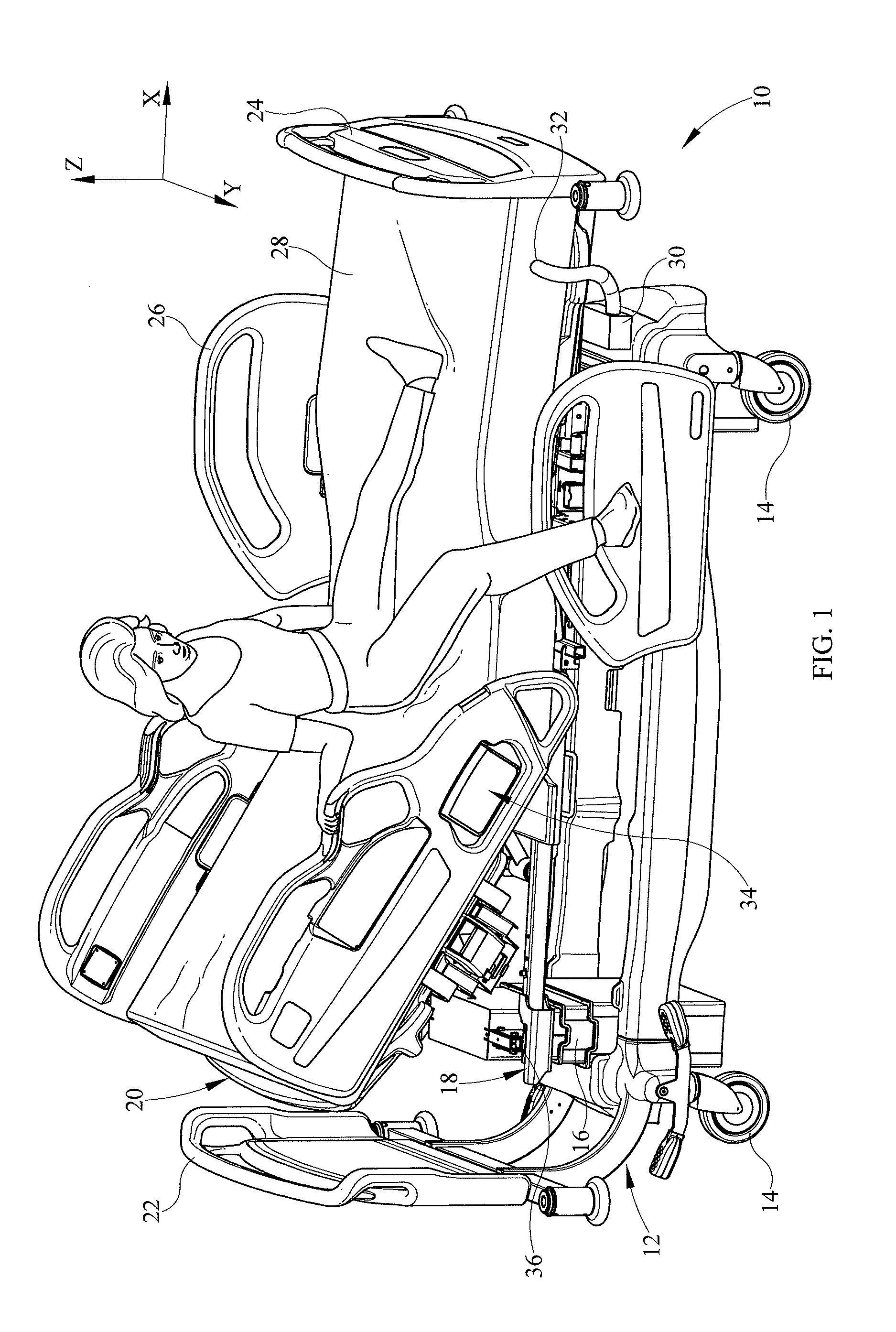 Bed load cell based physiological sensing systems and methods