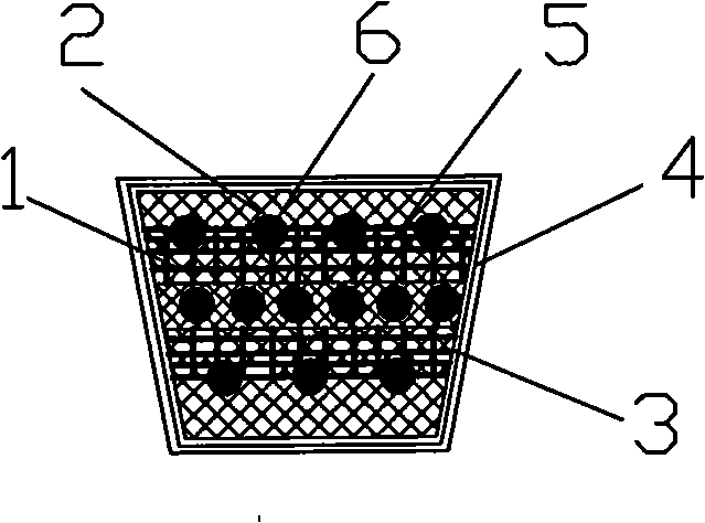 Shear resistant transmission belt