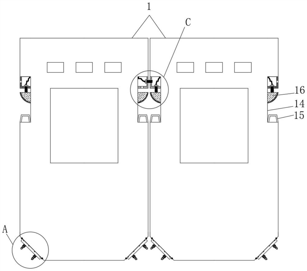 Wireless online combined switch cabinet