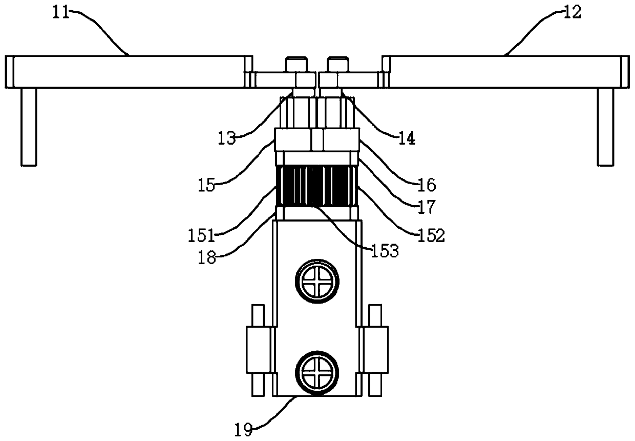 Rotating shaft mechanism for folding screen, folding screen assembly and foldable mobile terminal