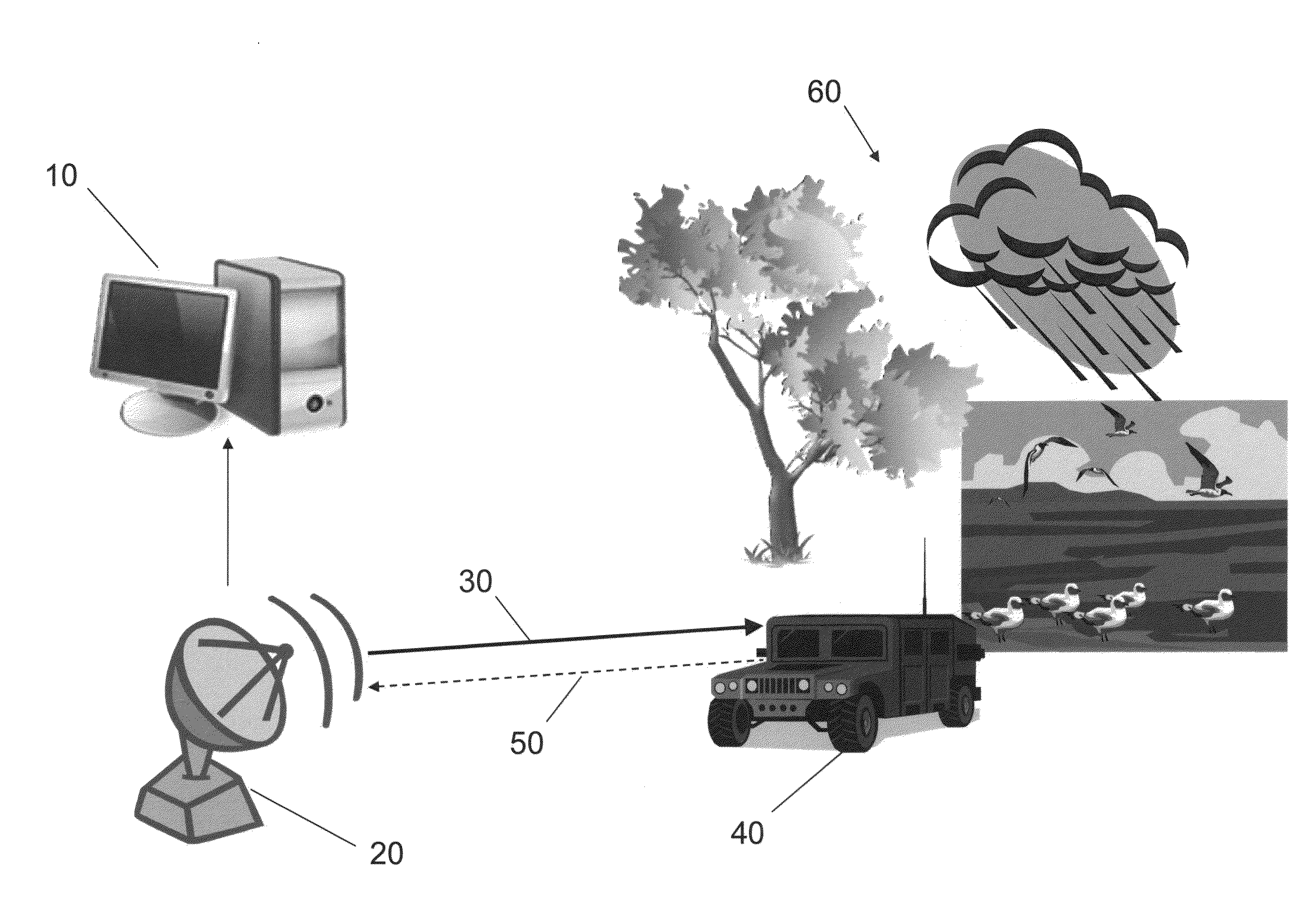 Enhanced target detection using dispersive vs non-dispersive scatterer signal processing