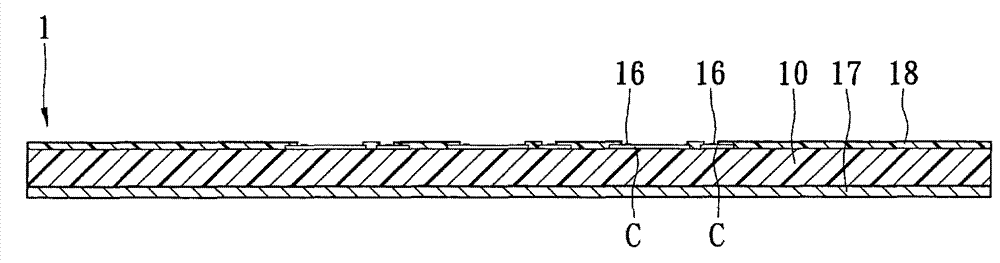 Polycrystalline light-emitting diode packaging structure for generating similar round light-emitting effect