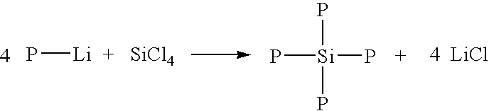 Dendrimers of rubbery polymers