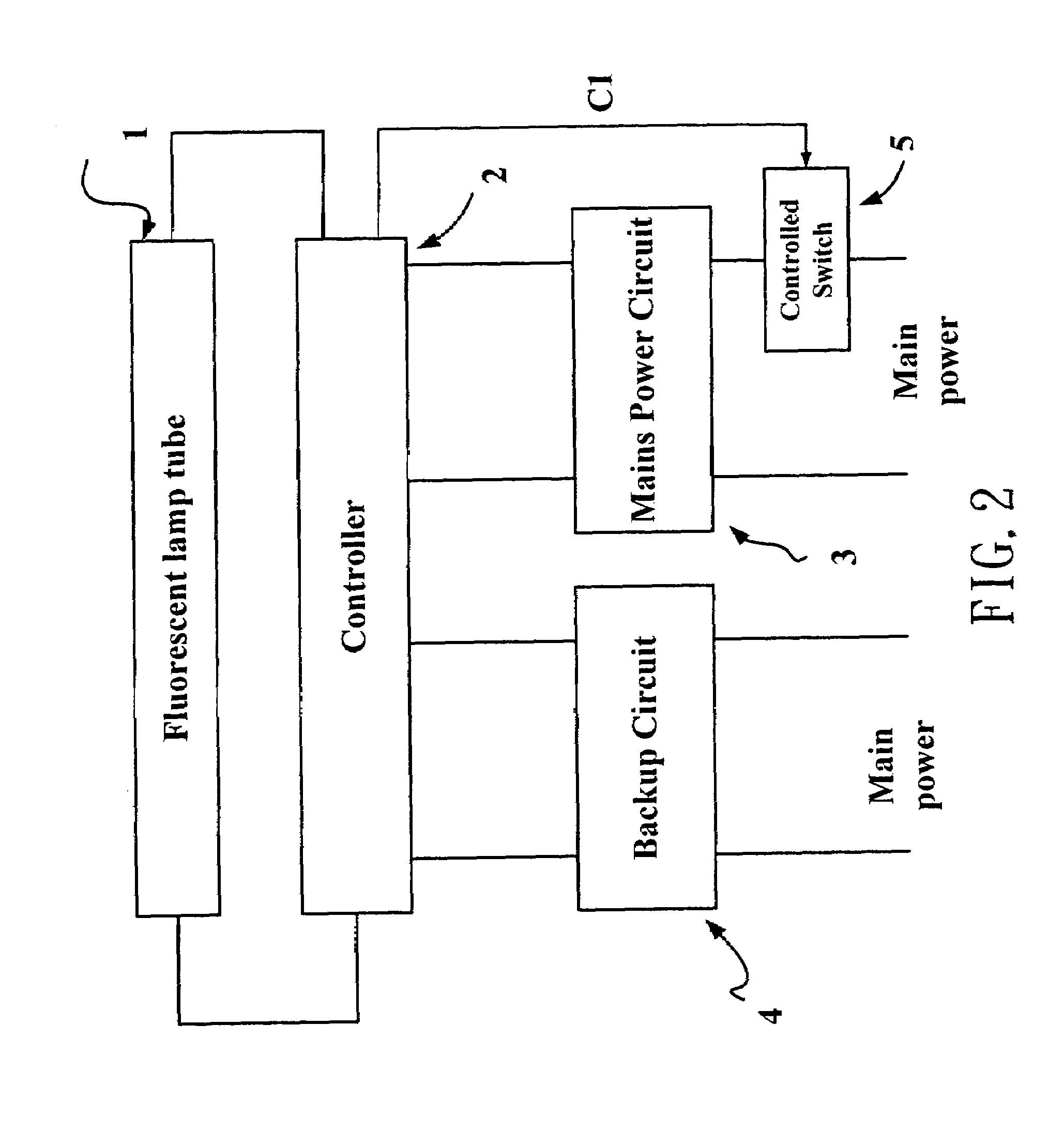 Emergency lighting function illumination appliance