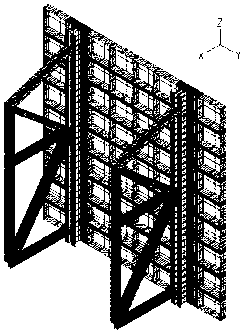 A concrete dam formwork safety construction analysis method based on finite element simulation