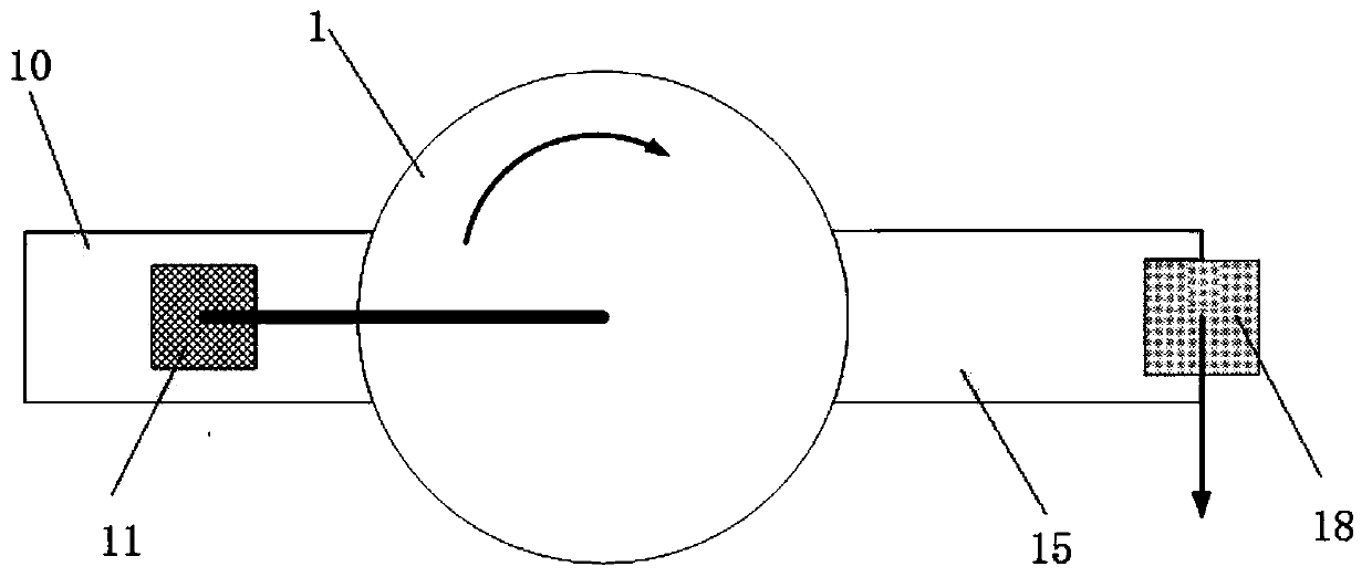 Space rotary release device and rotary release method