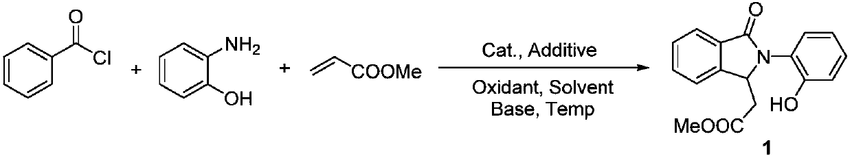 Synthesis method of polysubstituted isoindoline derivative