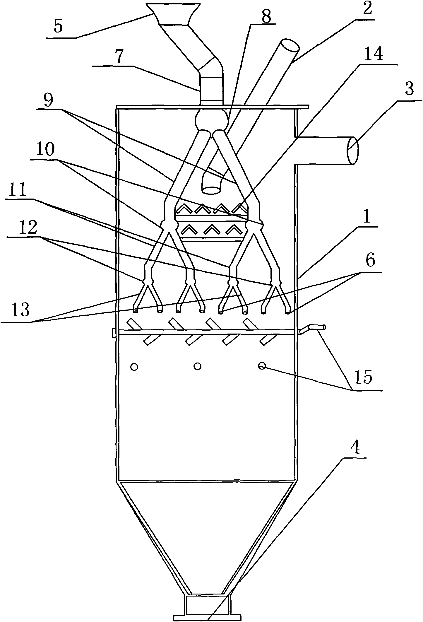 Coal pyrolysis reactor