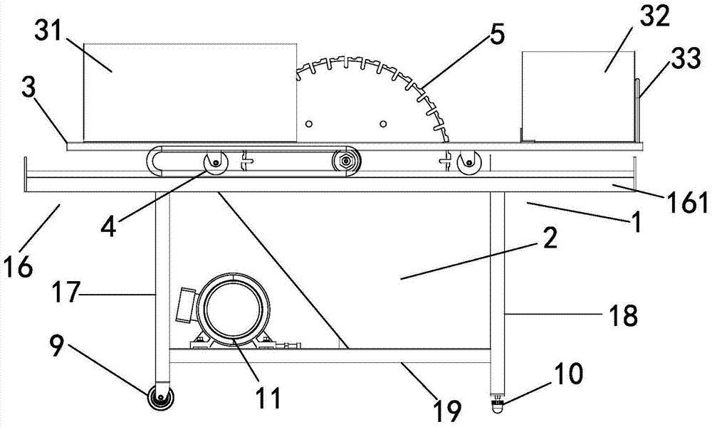 Closed dustproof light brick cutting machine