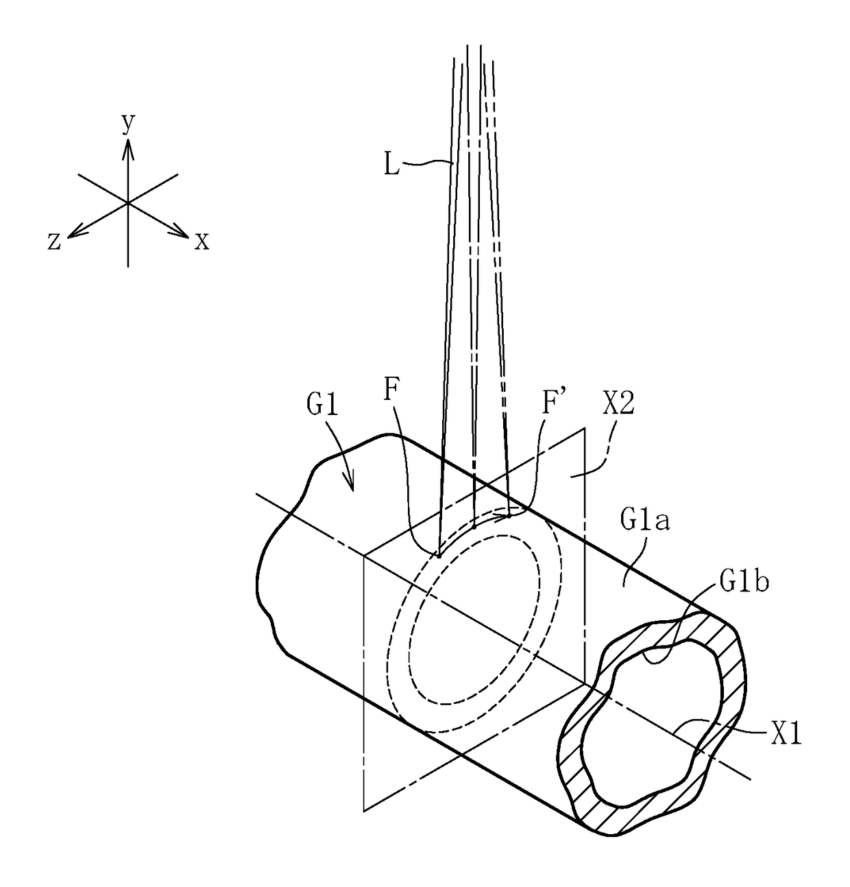 Method and device for cutting tubular glass, and method for manufacturing tubular glass