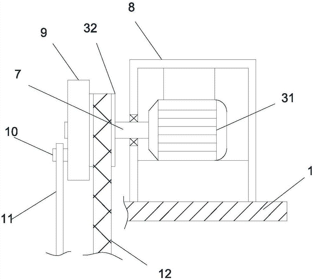 Rock crushing device for municipal engineering construction