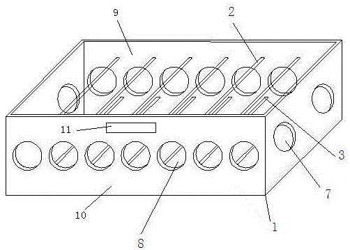 Novel silicon slice transfer box