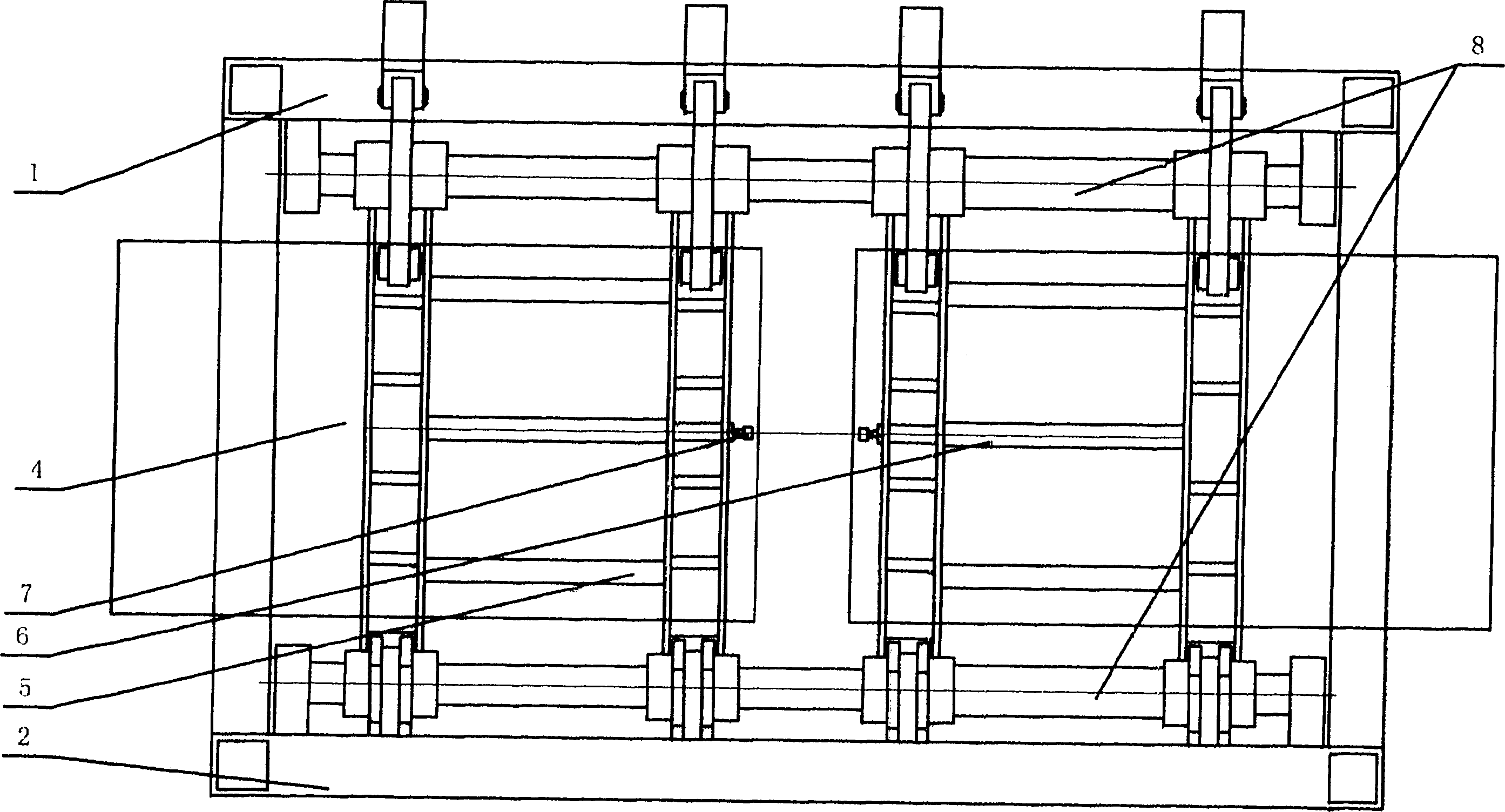 Heat melting butt joint welder for plastic pipe