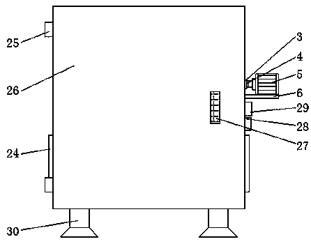 High-efficiency transformer heat dissipation device