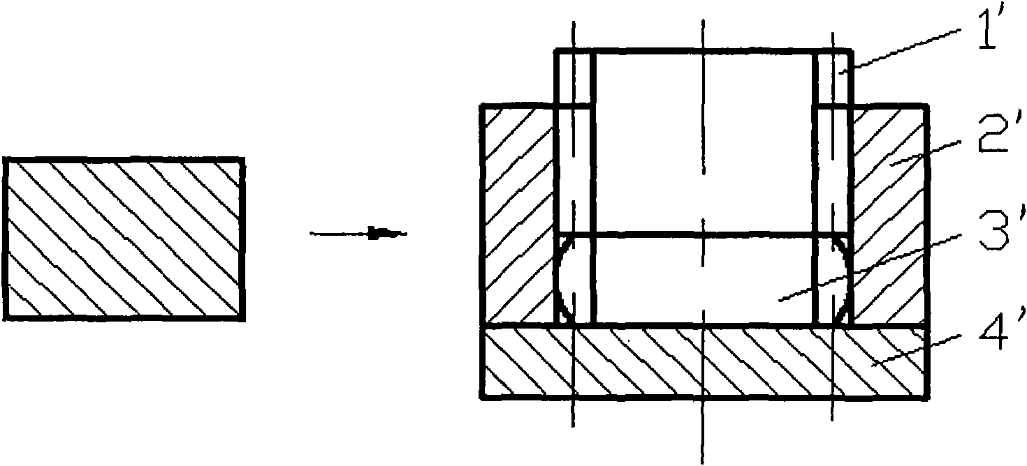 Cold precision forming technique of helical-spur gear and device thereof