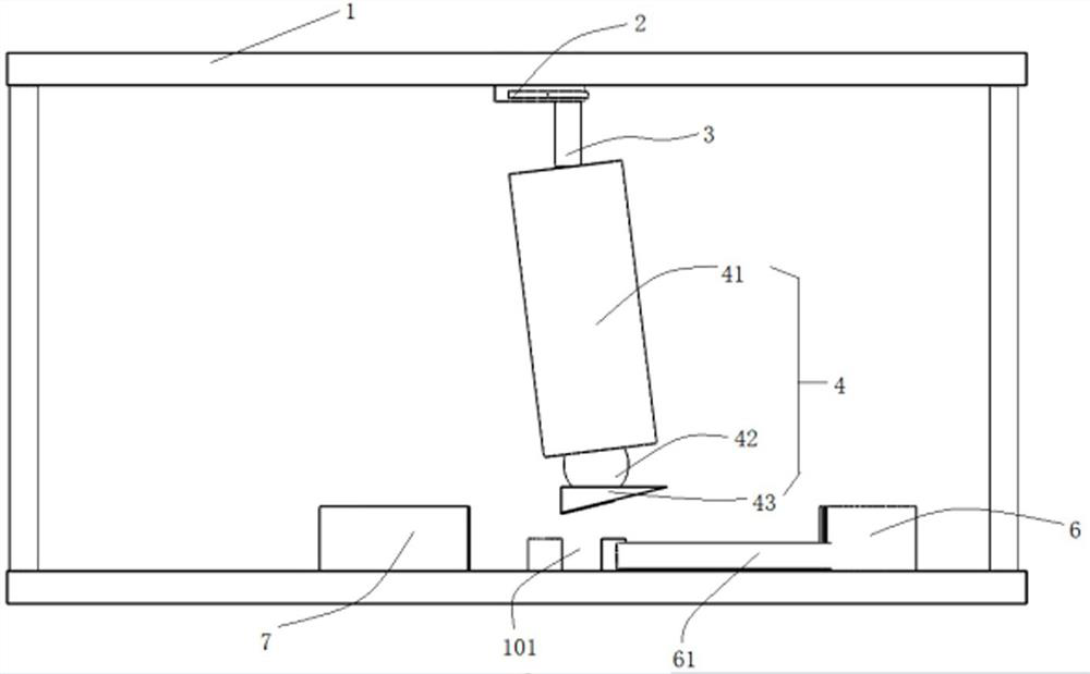 Double-node bending equipment for machining automobile parts and process using method of bending equipment