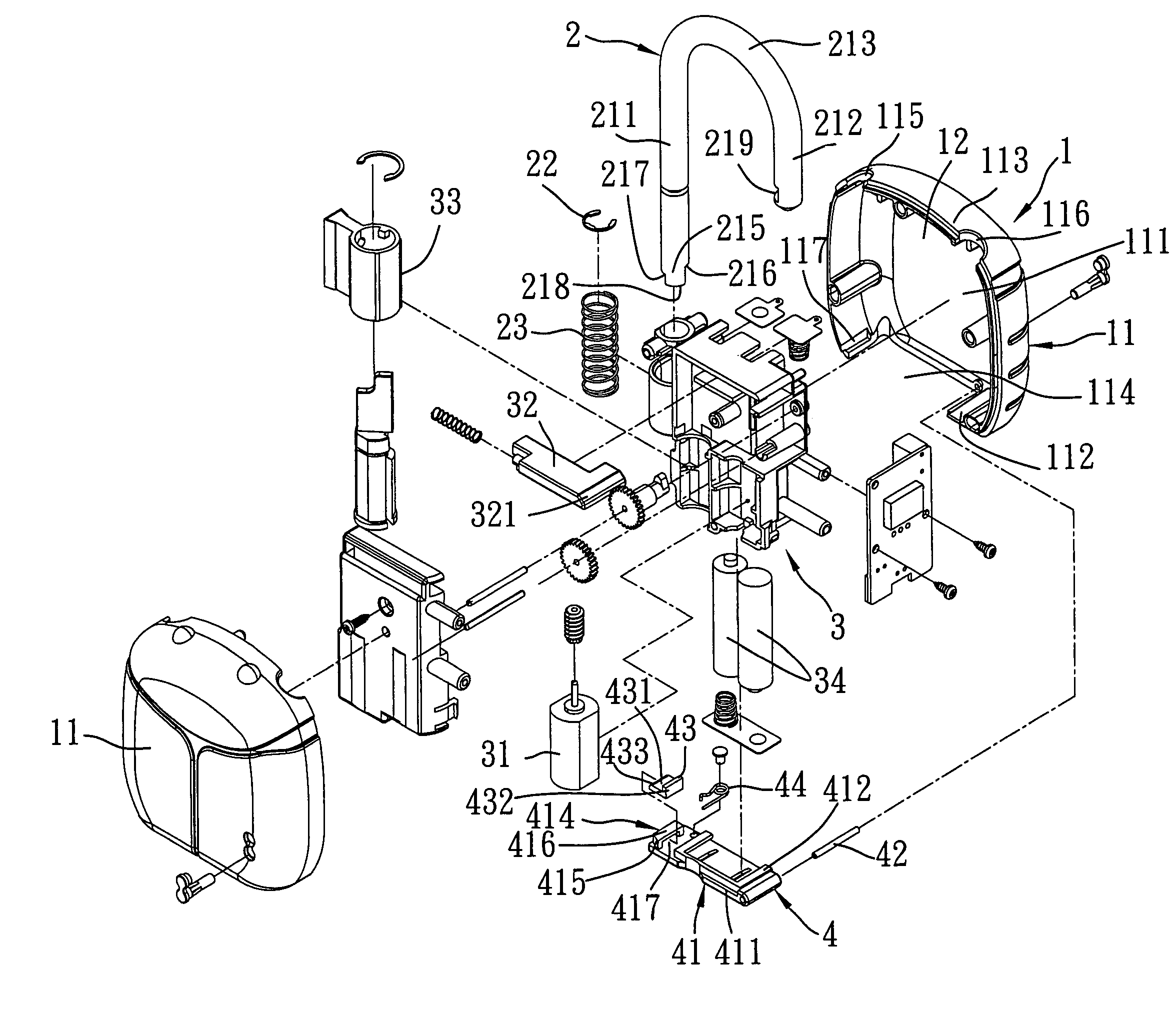 Electric Padlock