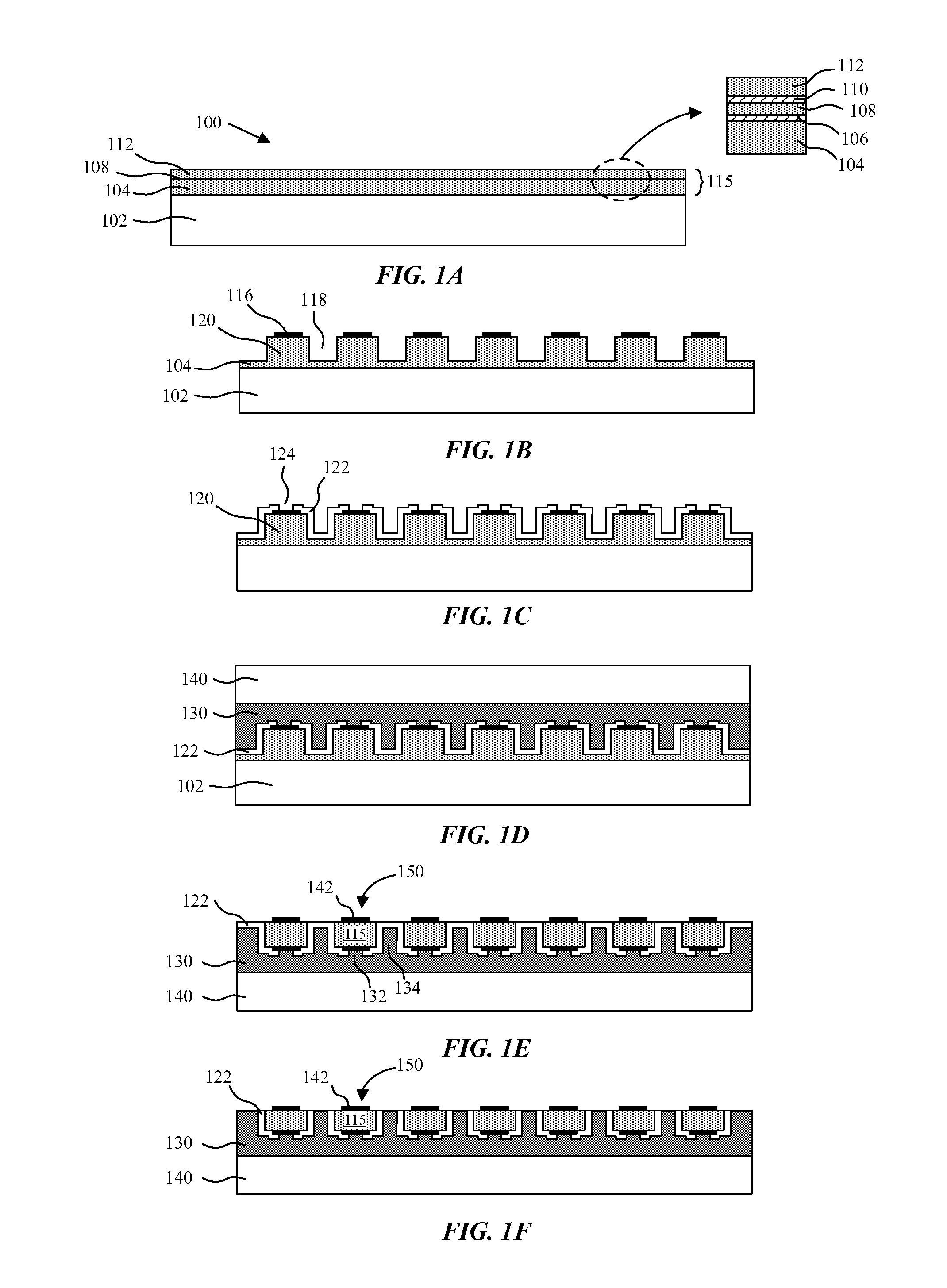 LED structures for reduced non-radiative sidewall recombination