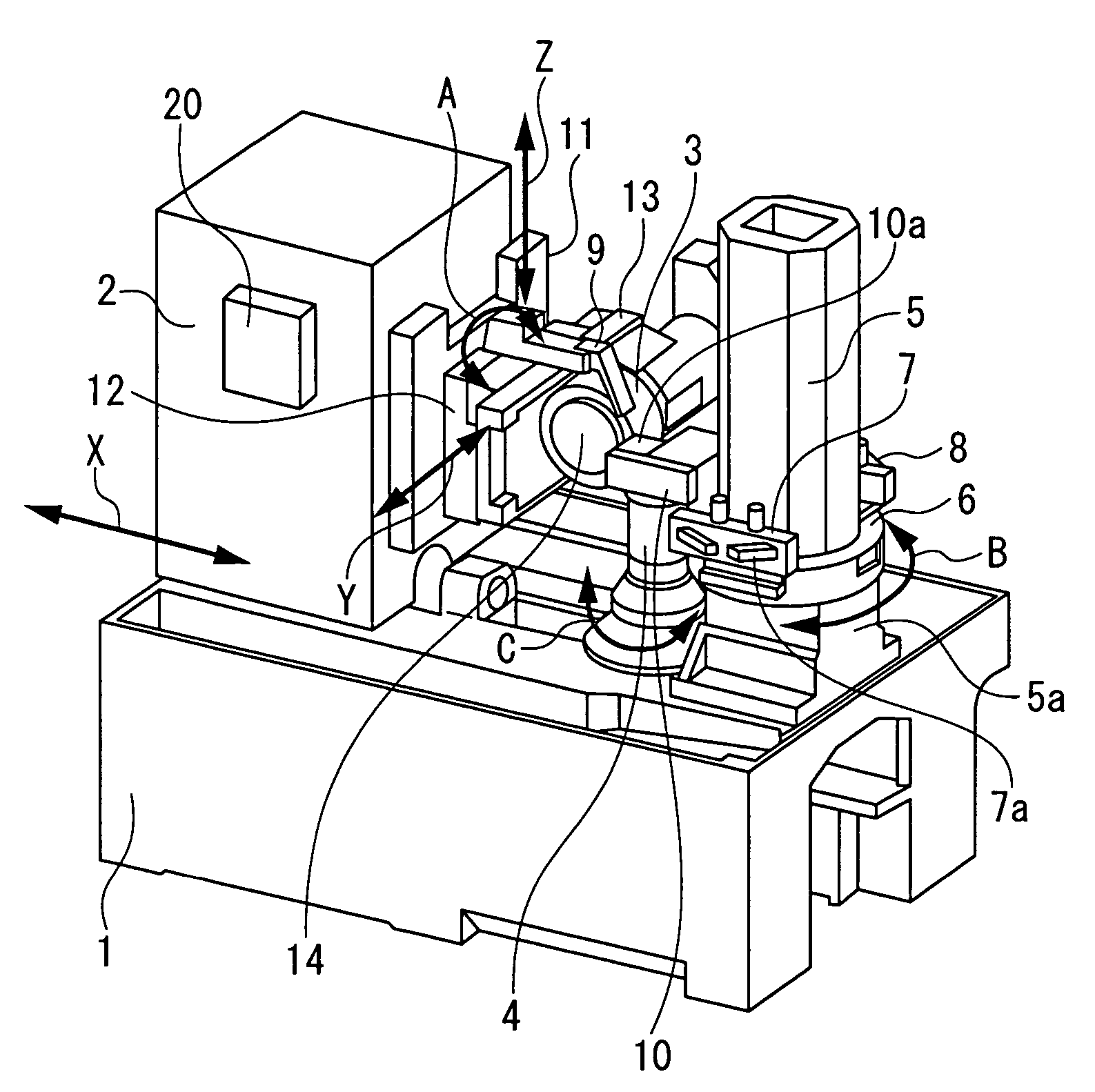 Gear grinding machine