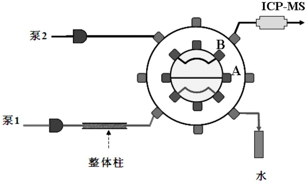 A kind of preparation method and application of hydrophilic methacrylamide polymer monolithic column