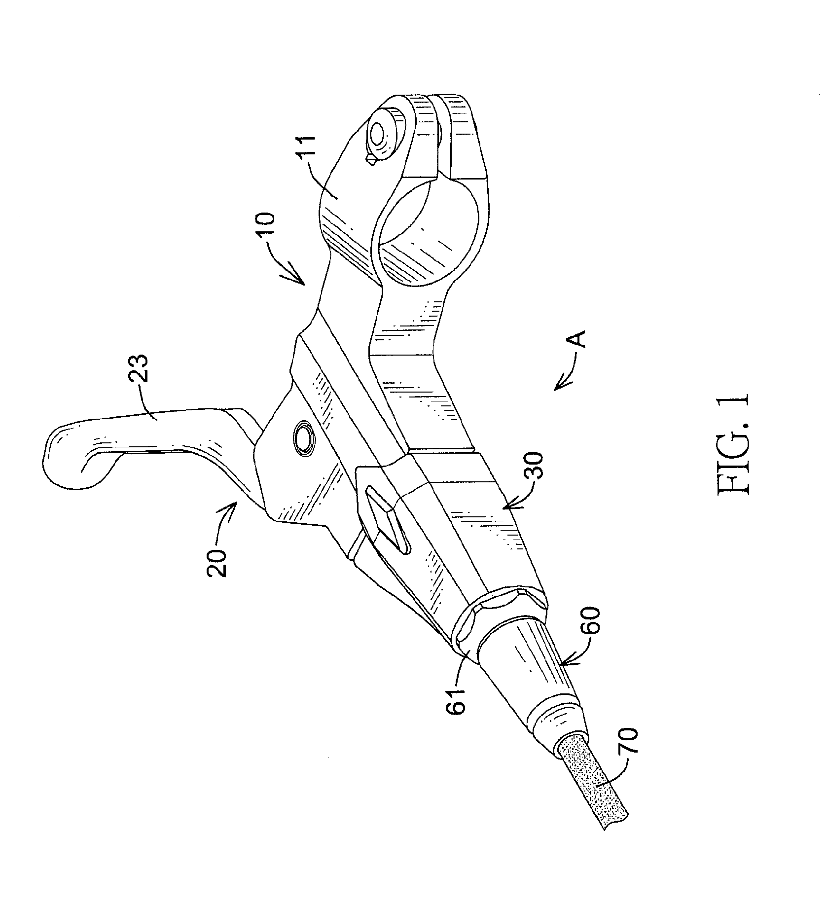 Hydraulic brake lever