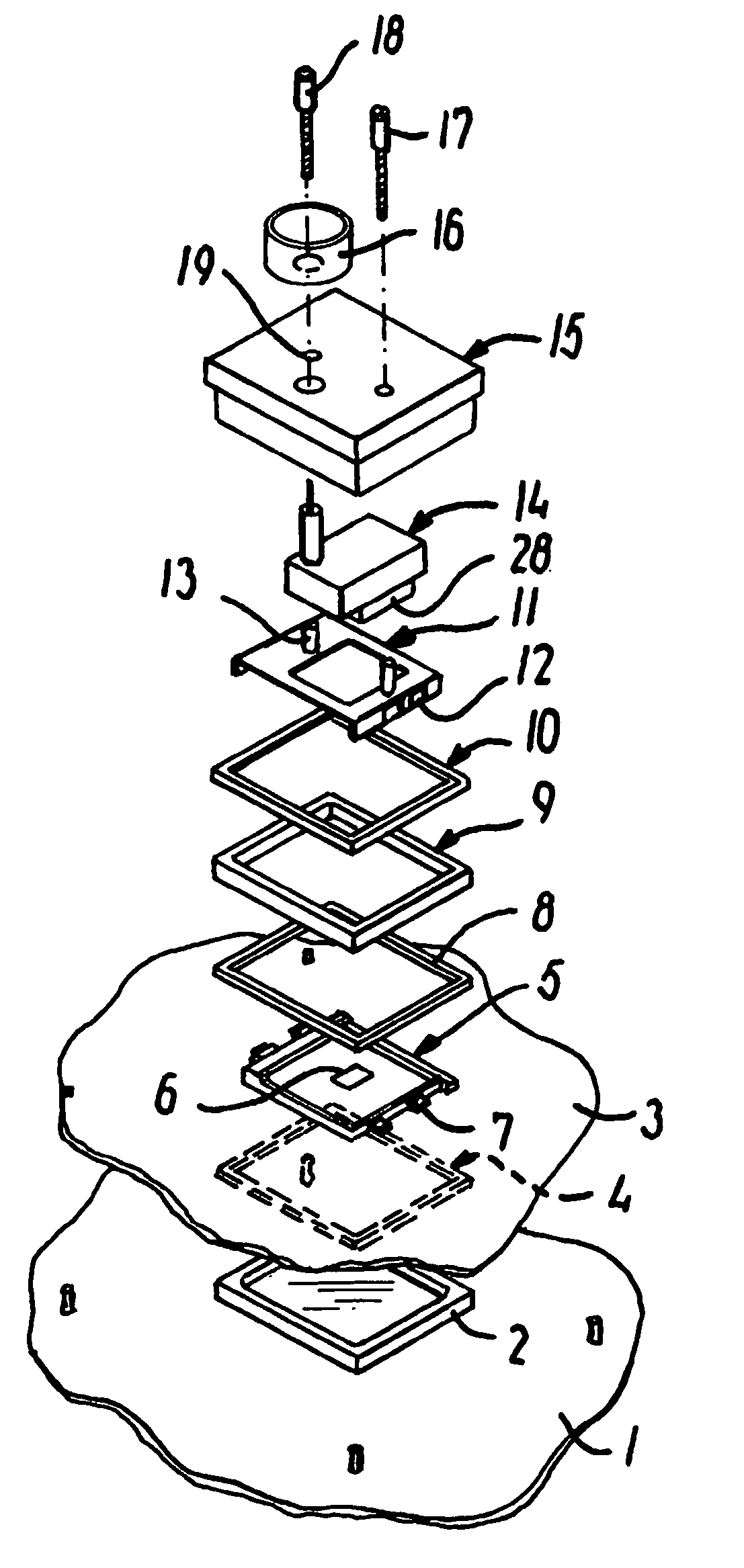 Cooling arrangement for an integrated circuit