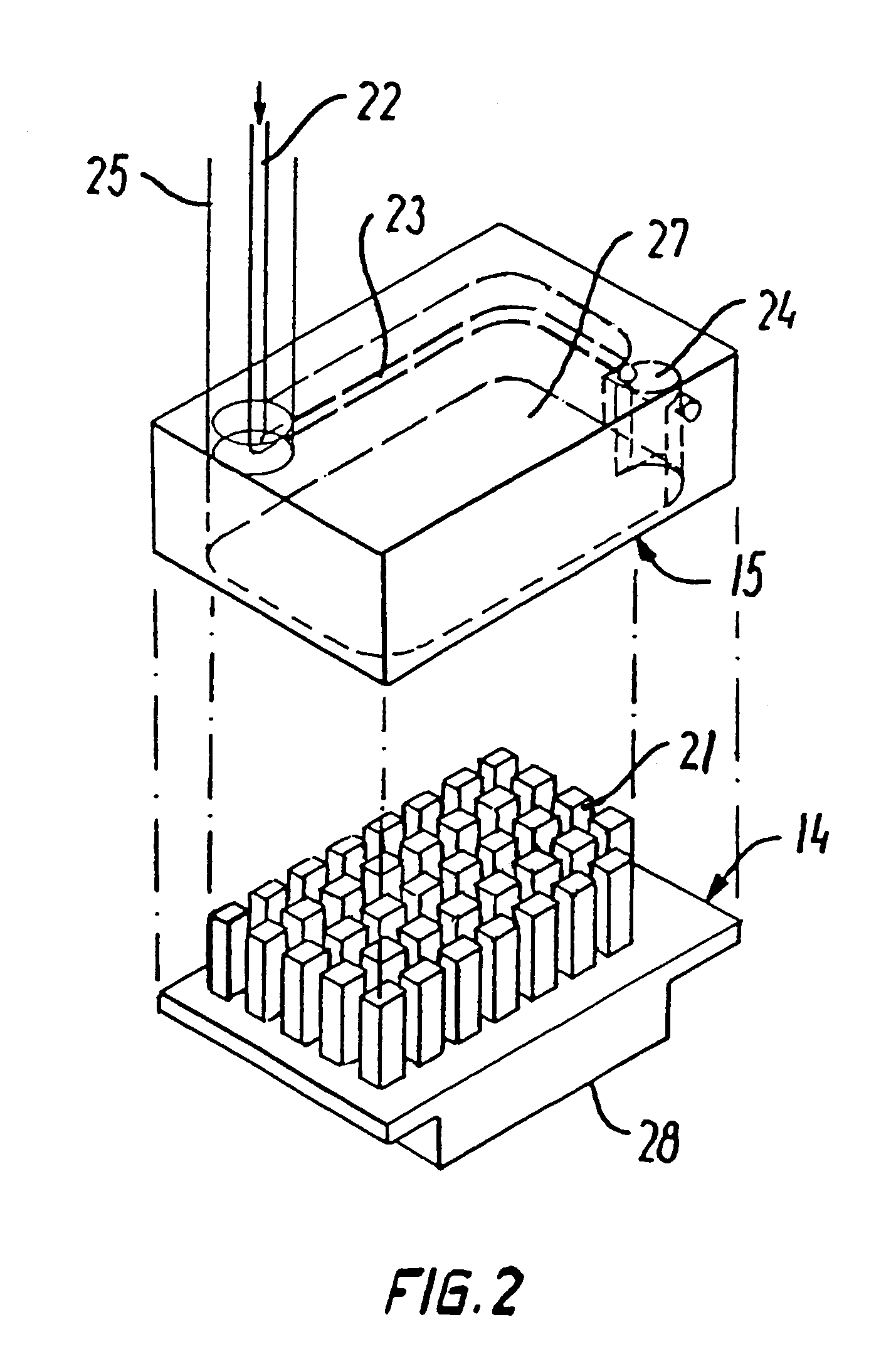 Cooling arrangement for an integrated circuit