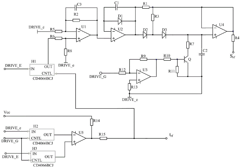 Power diode module working junction temperature on-line detection system and detection method