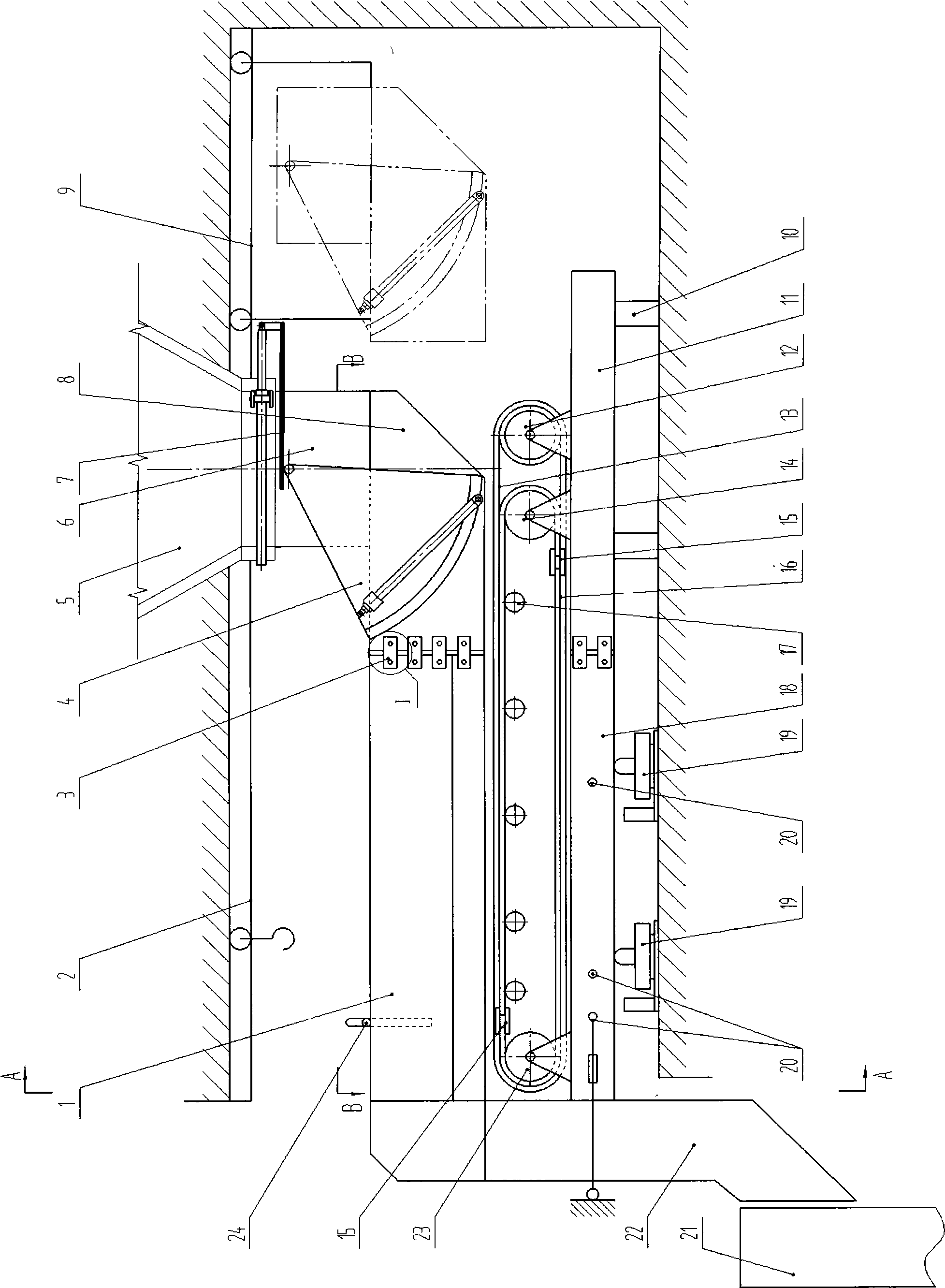 Fixed-weight loading equipment