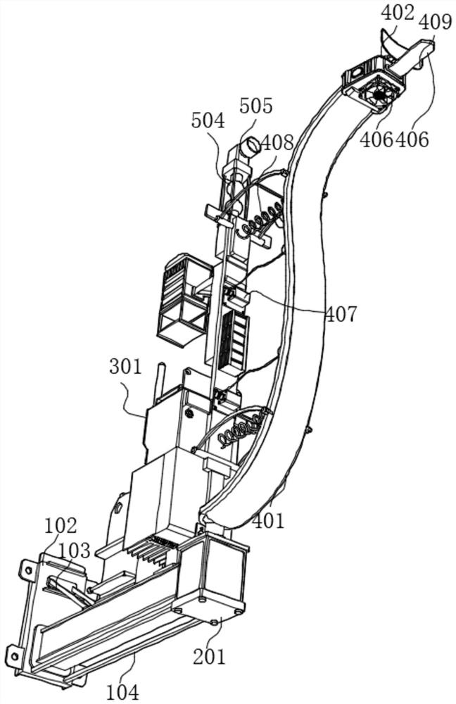 A bionic snake-shaped bird repelling device for power lines