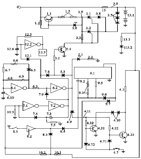 Hybrid type dual-finishing type floating charging apparatus