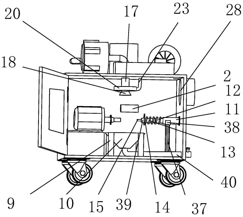 Production and spraying equipment of automobile standard component