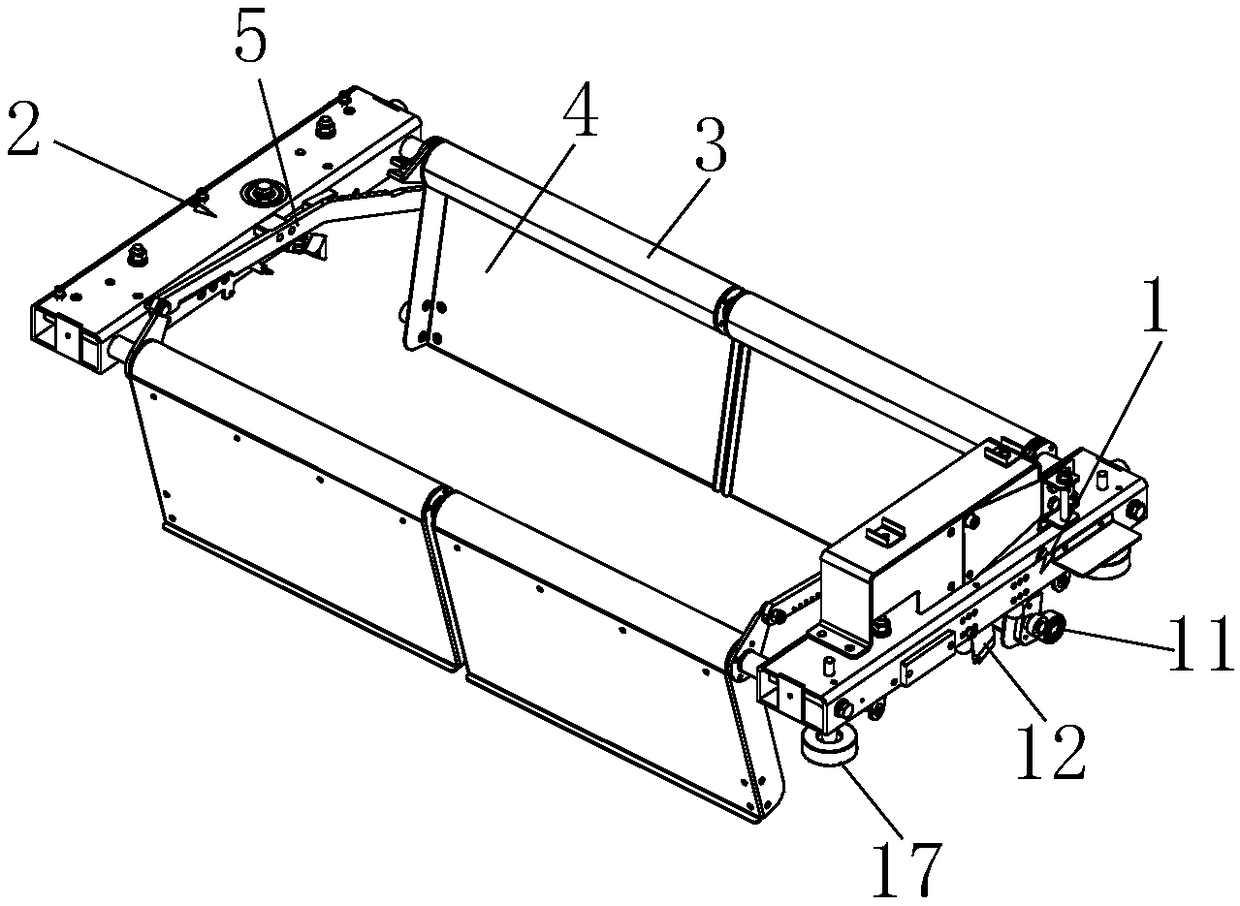 Tray carrier module of smart tray sorting machine