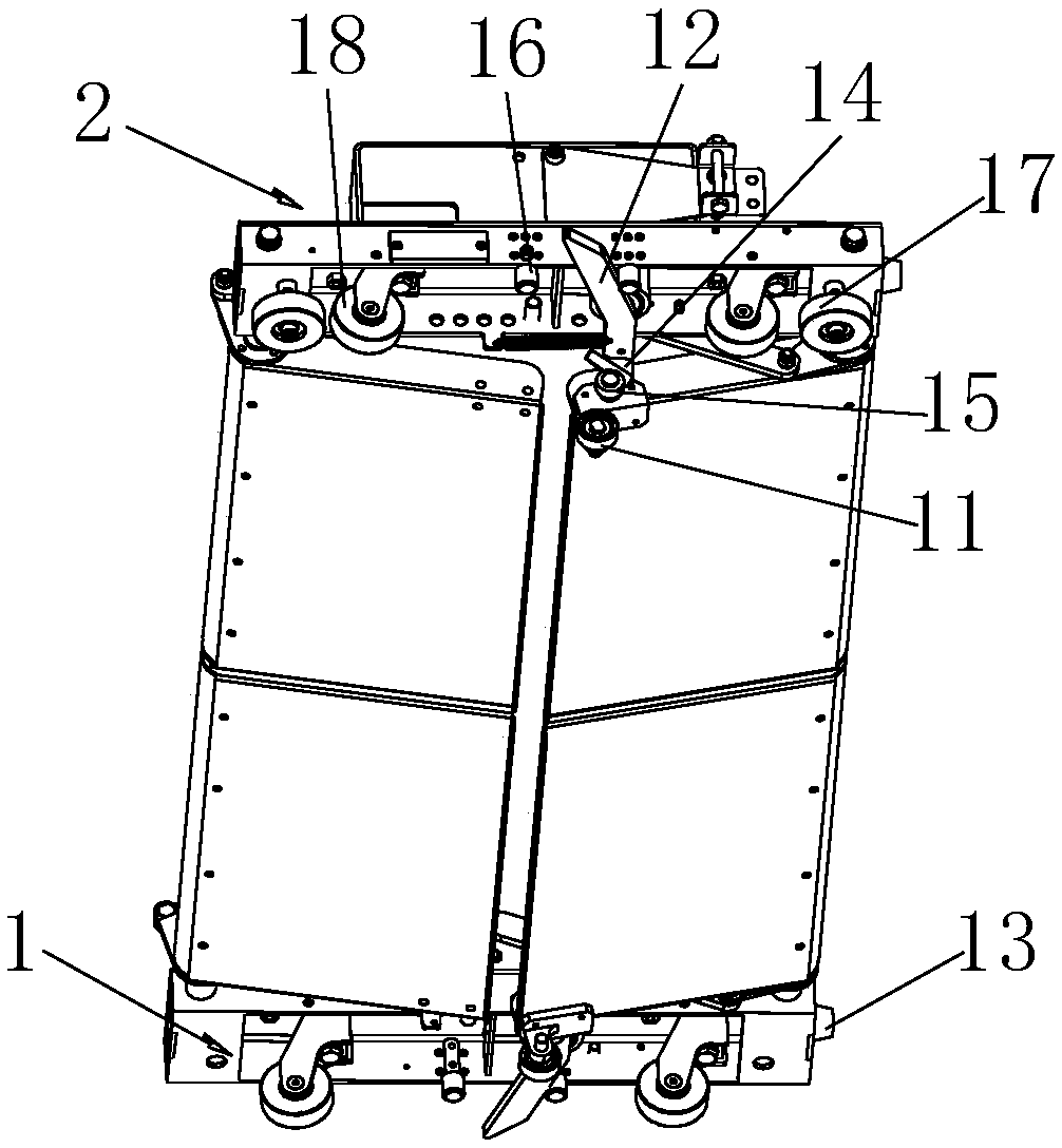 Tray carrier module of smart tray sorting machine