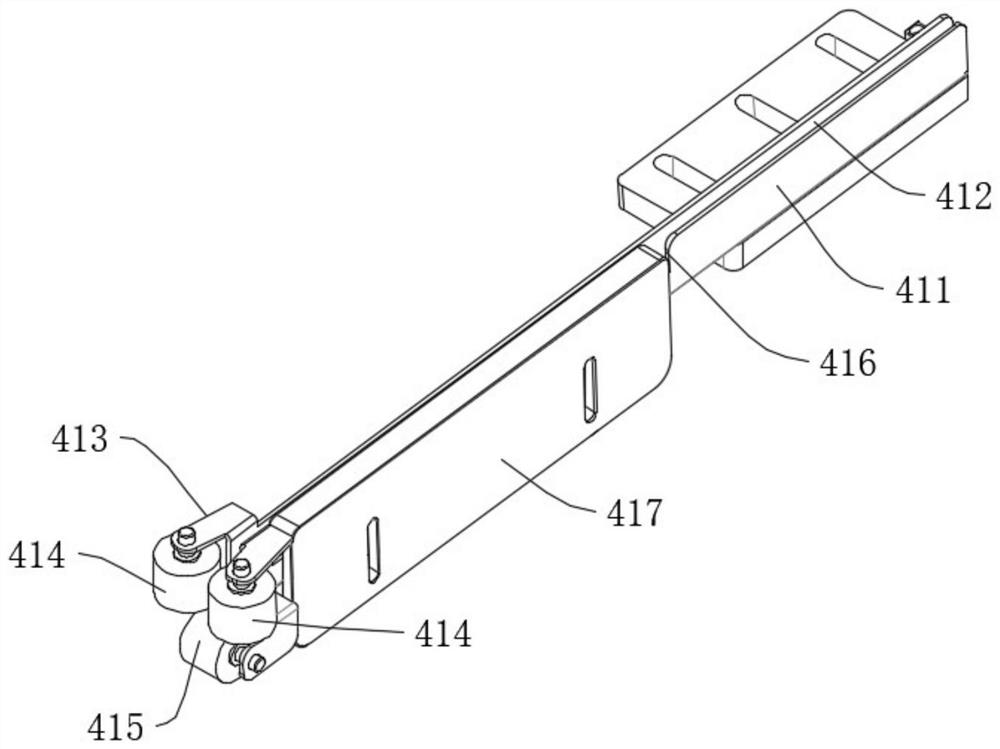 Device for packaging rear end of disc-shape chip