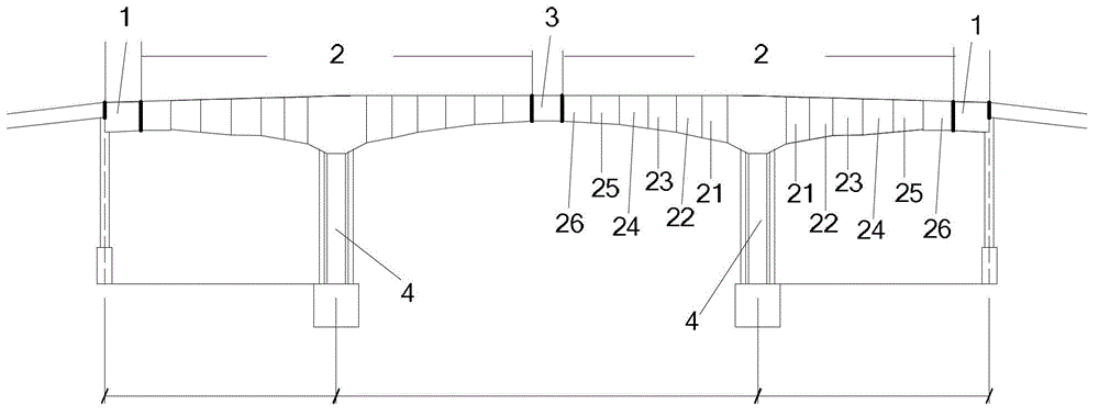 Demolition method and hoisting device of large section concrete box girder