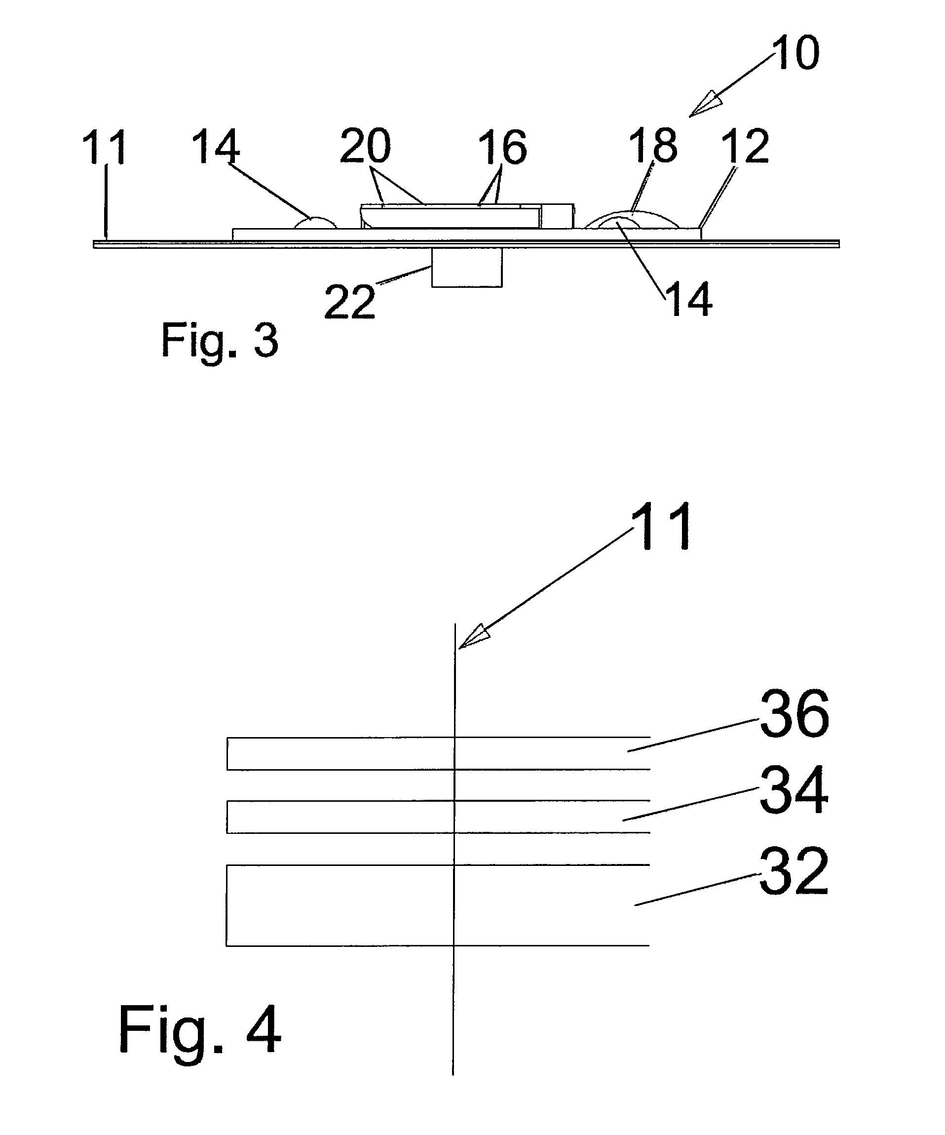 Container illumination device