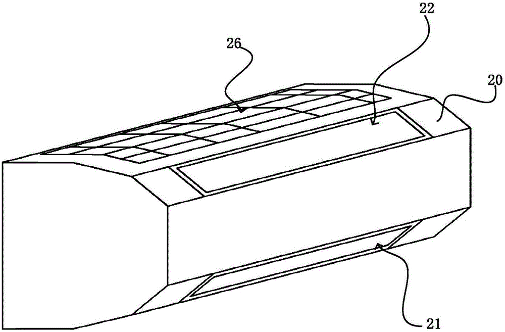 Wall hanging type air conditioner indoor unit