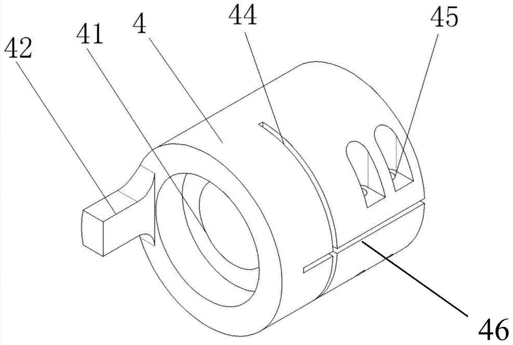 A synchronous rotation drive device for shaft parts