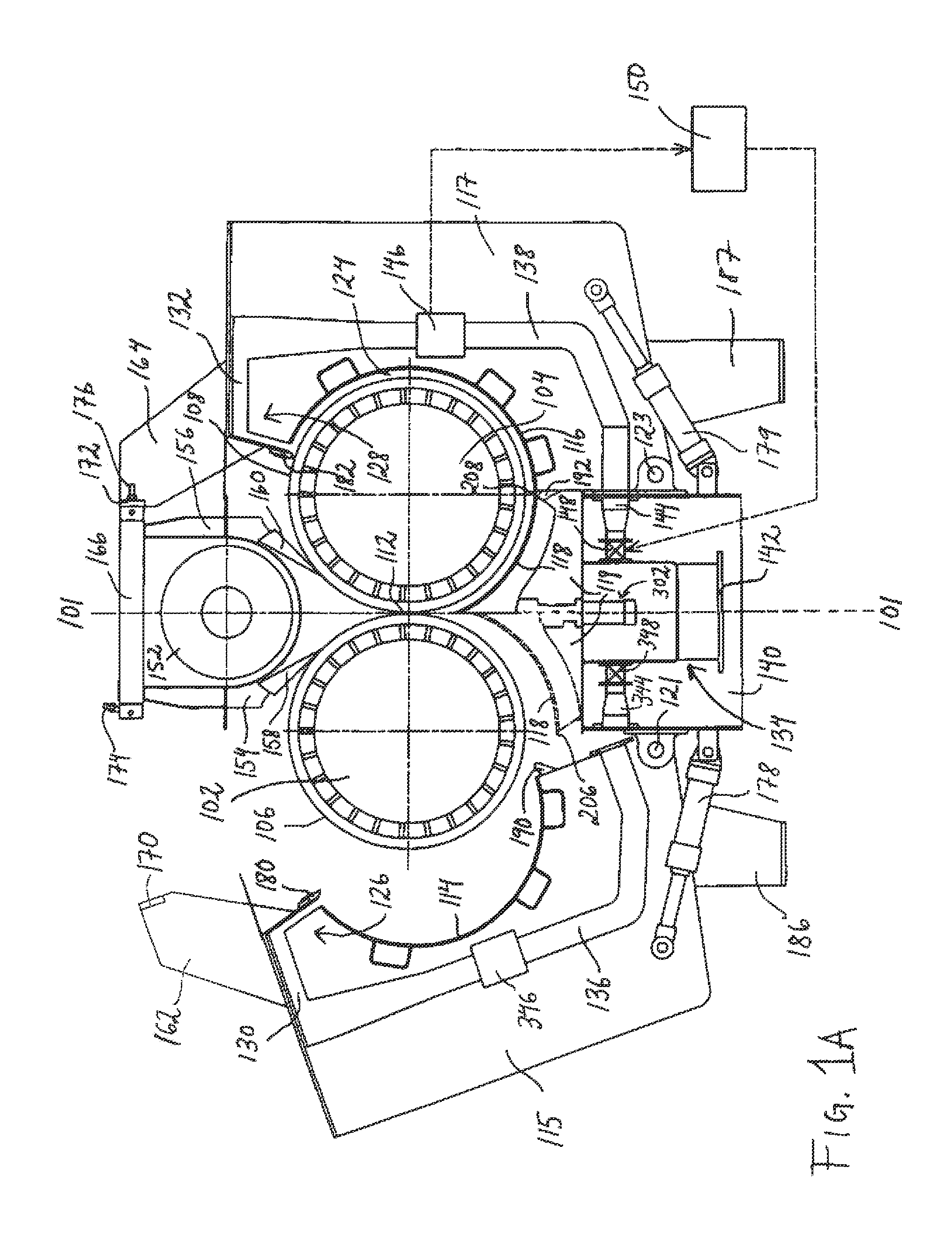 Apparatus for washing and dewatering pulp