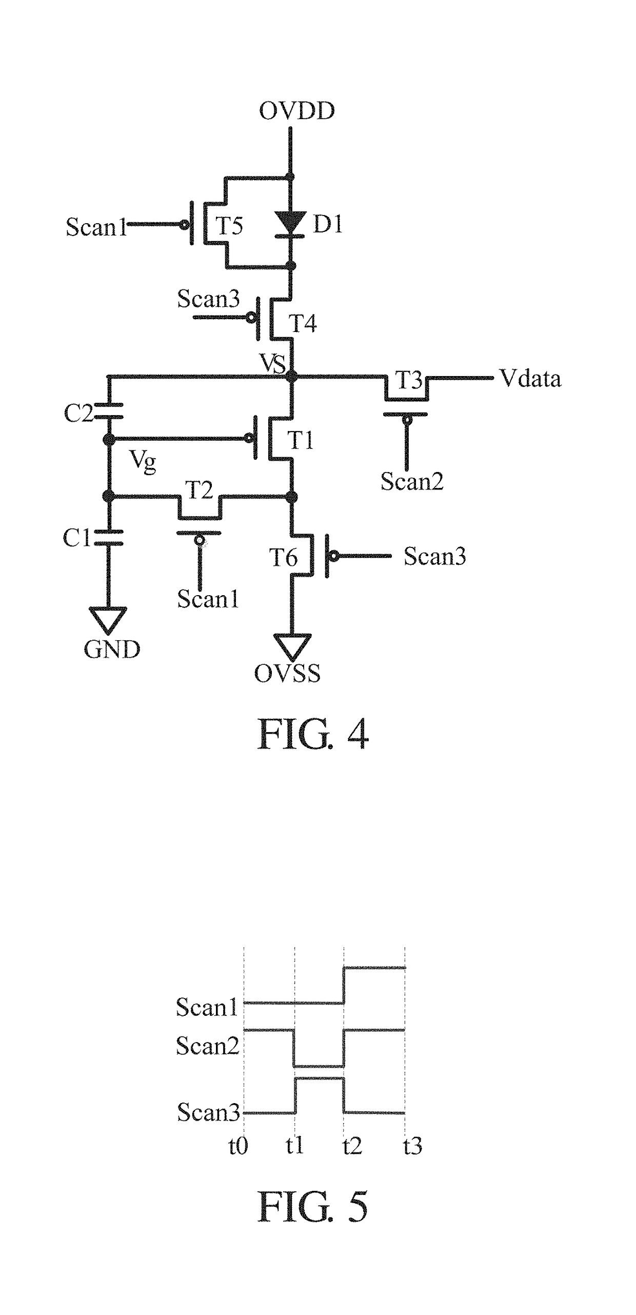 Amoled pixel driving circuit and pixel driving method