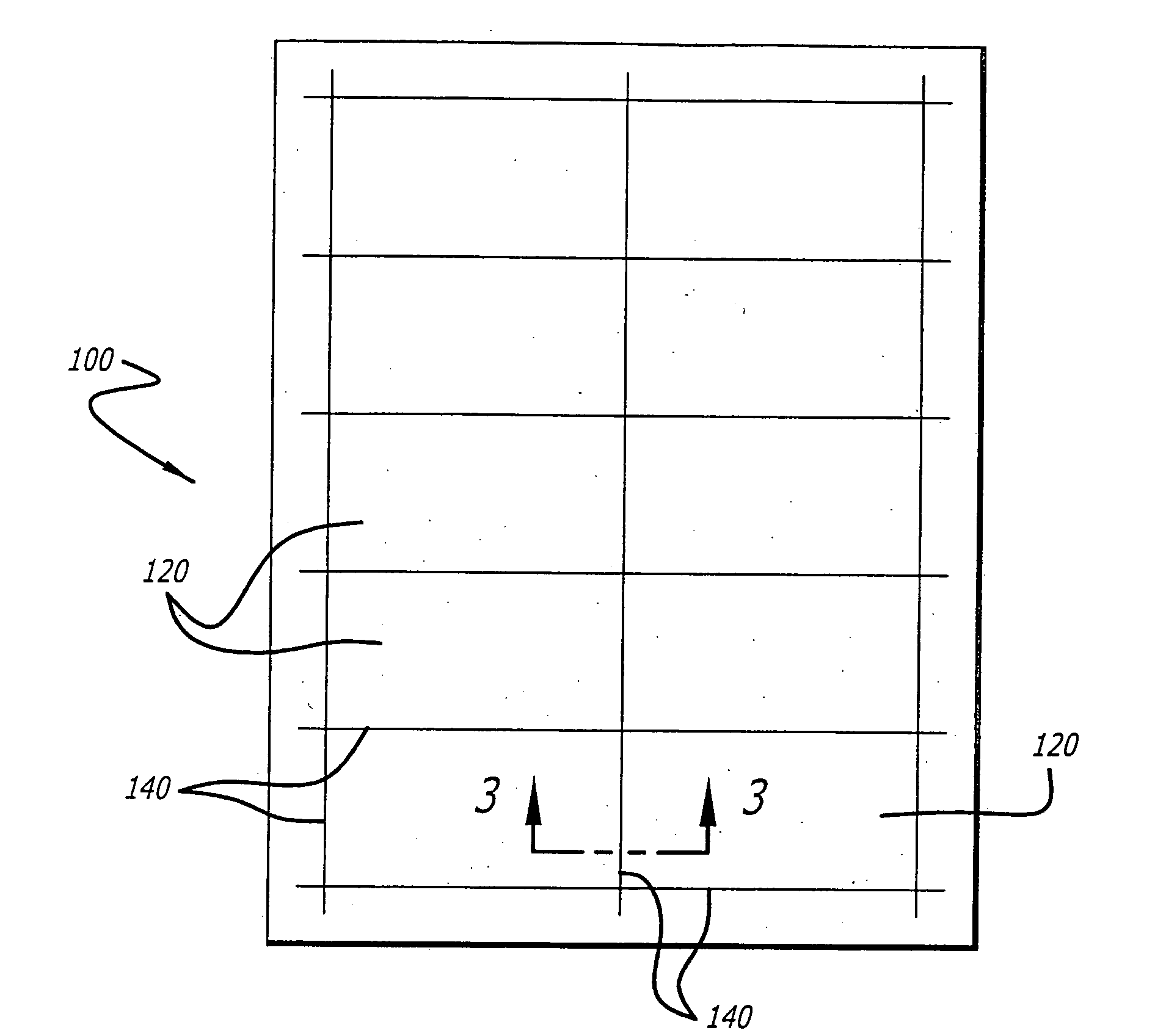 Card sheet construction