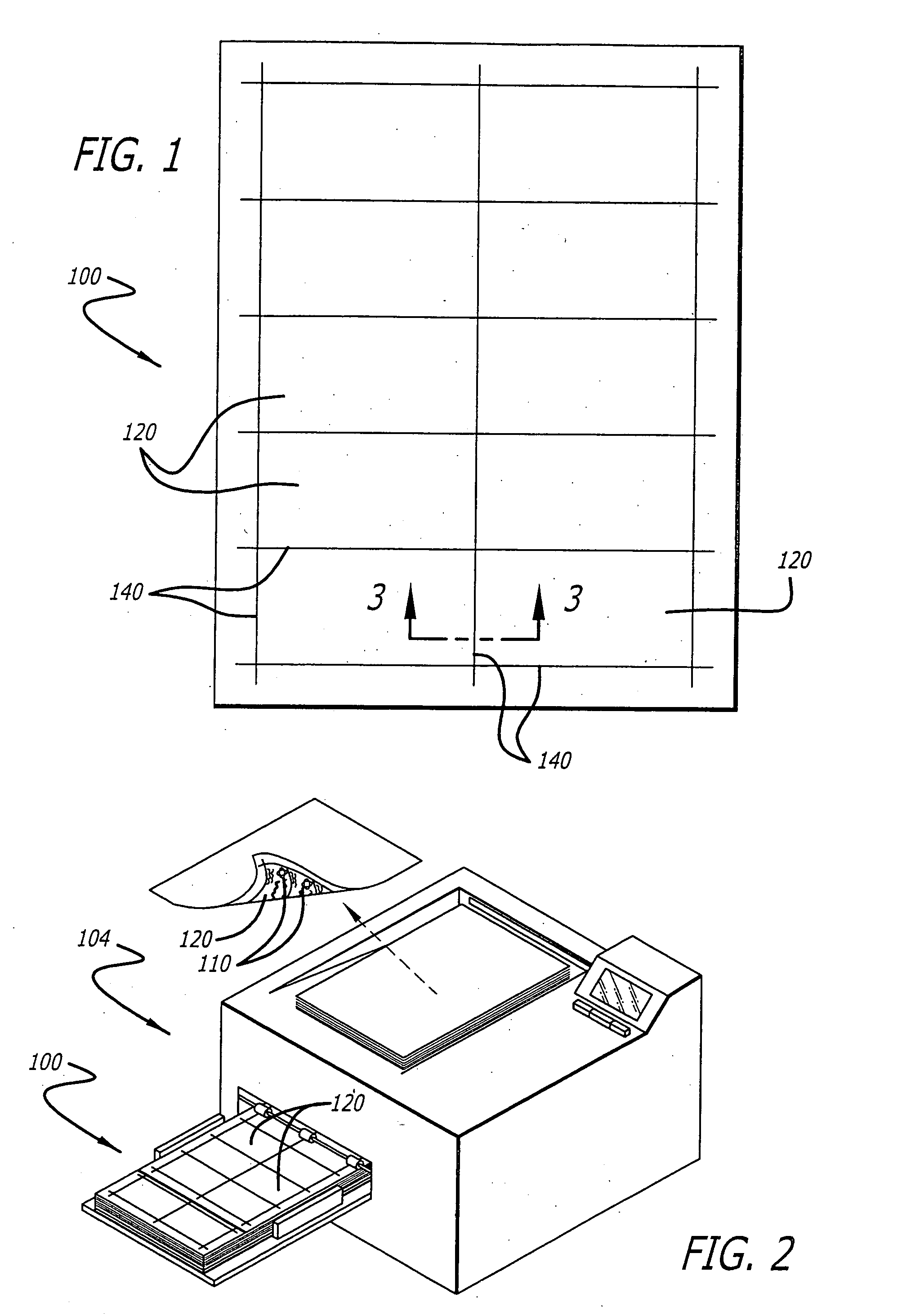 Card sheet construction