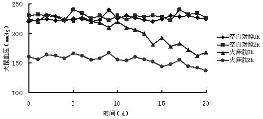 Preparation method of cannabis sativa protein ACE (Angiotensin Converting Enzyme) peptide inhibitor