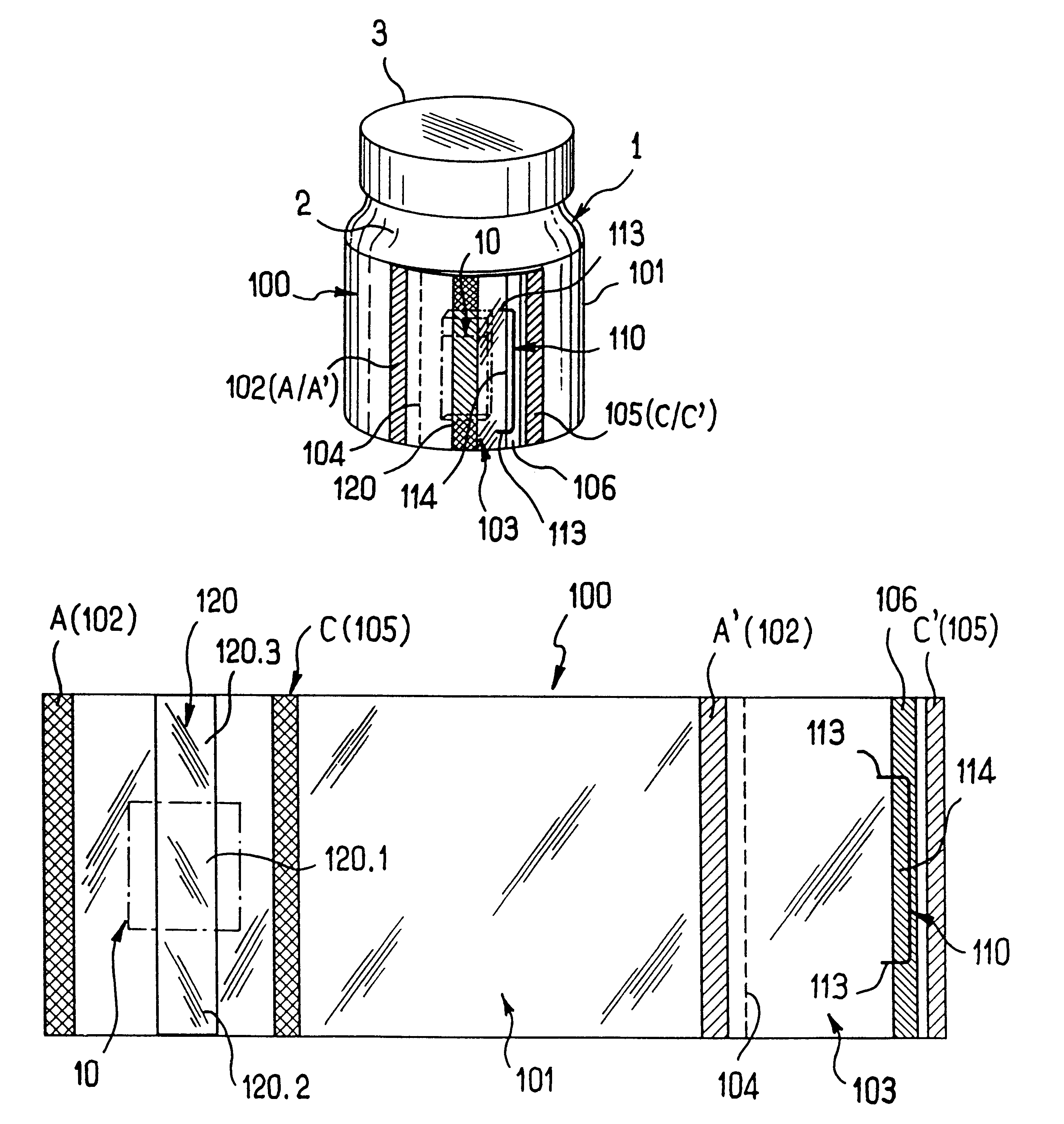 Envelope for packaging at least one article, the envelope being of the type constituted by a sleeve of heat shrink plastic material