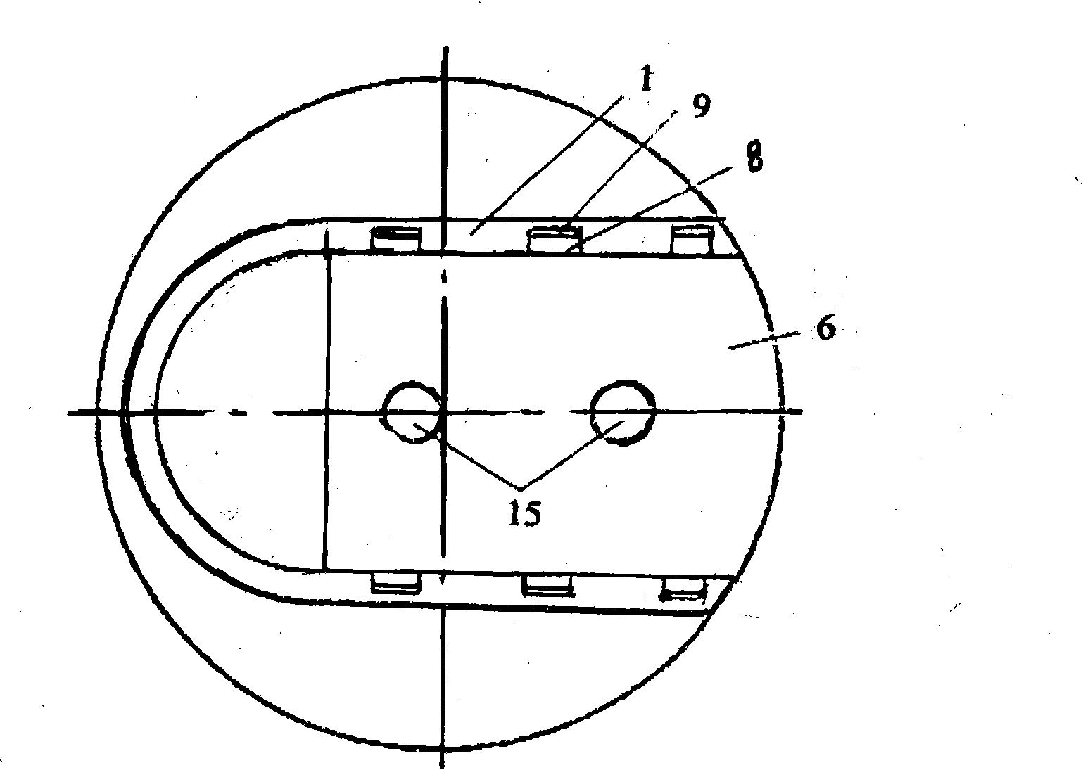 Vaginal dilator with upper and lower wings provided with auxiliary wings