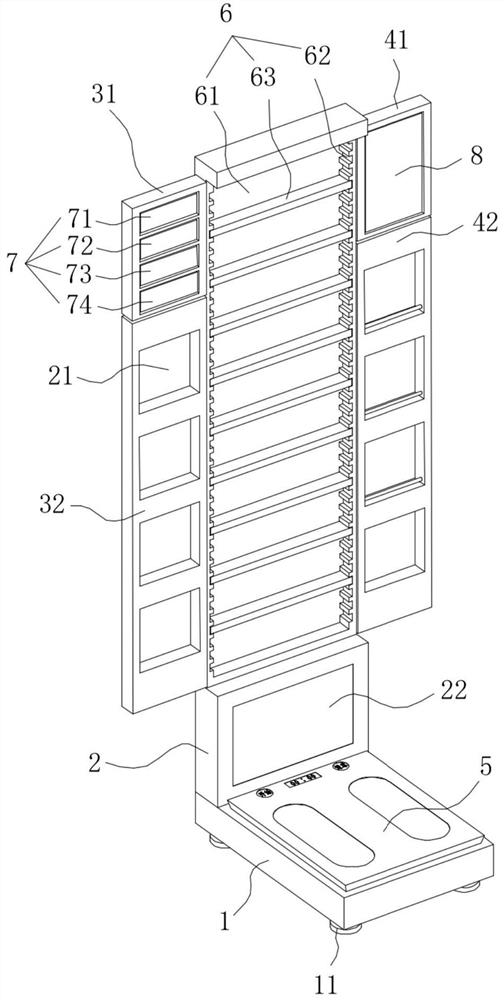 Device for controlling diet and nutrition of diabetic patient